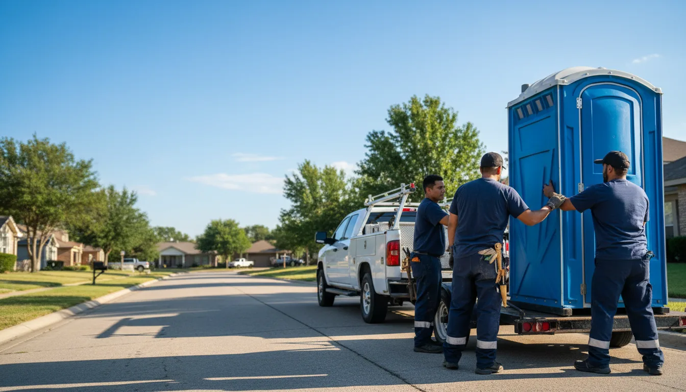 Portable Toilet Rental in Saint Benedict, LA near me